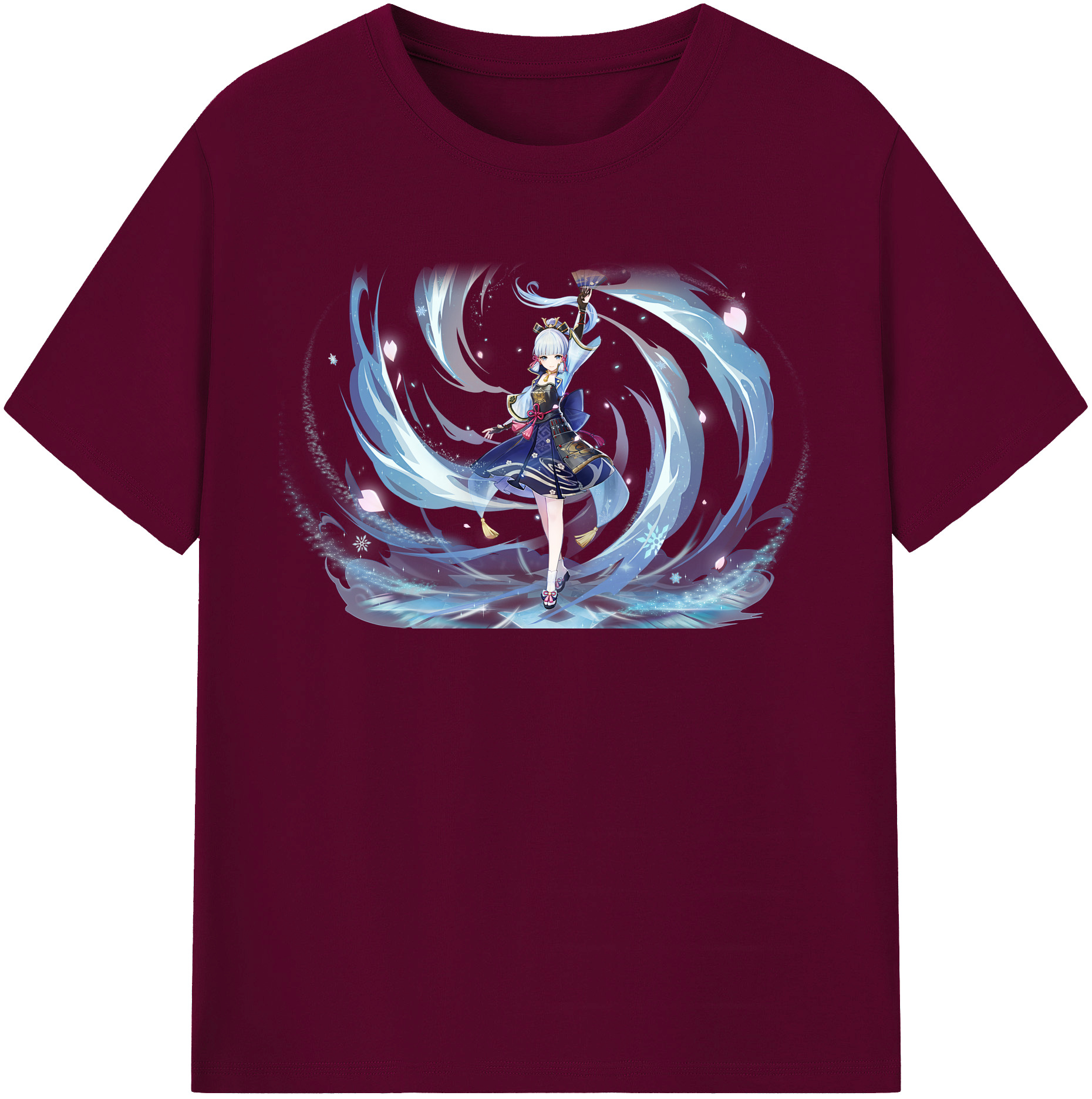 げんし神 神里綾華 神宮寺レン genshin Kamimiya Ren レディースカジュアルプリントTシャツ（綿100％）